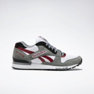 Reebok GL 6000 OG Turnschuhe Damen - Grau/Weiß/Rot - DE 704-TGF